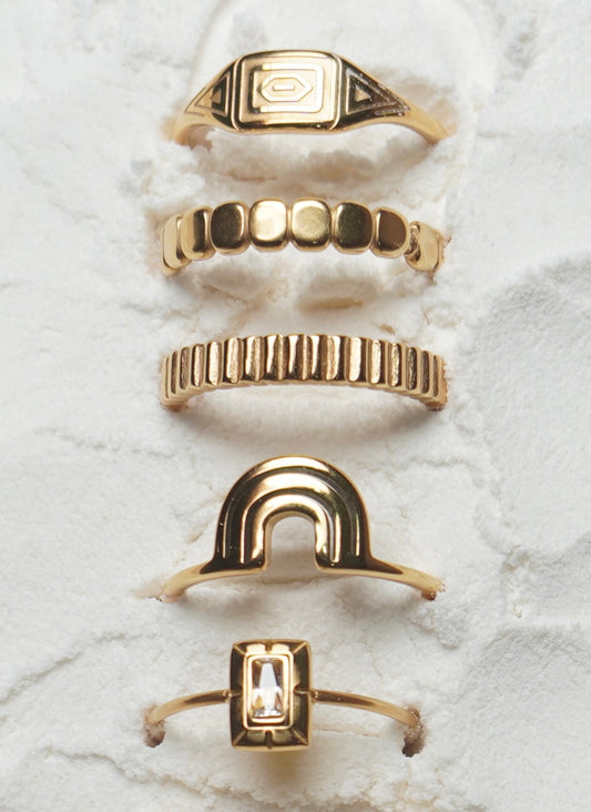 𝚆𝙰𝙱𝙸 𝚂𝙰𝙱𝙸 - 𝚂𝚎𝚝 𝚘𝚏 5 𝚛𝚒𝚗𝚐𝚜