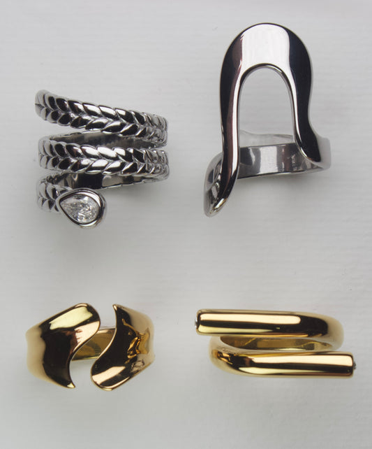 𝙼𝙸𝚇𝙴𝙳 𝙼𝙴𝚃𝙰𝙻𝚂 - 𝚂𝚎𝚝 𝚘𝚏 𝟺 𝚁𝚒𝚗𝚐𝚜